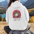 Baseball Mom Rainbow Boho Mommy Premium Women Hoodie Back Print Baseball Mom Rainbow Boho Mommy Premium Women Hoodie Back Print