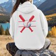 Baseball Mom Red Women Hoodie Back Print Baseball Mom Red Women Hoodie Back Print