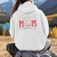 Baseball Mom And Sweet For Moms With Baseball Kids Women Hoodie Back Print