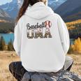 Baseball Oma Women BallPark Oma Baseball Mom Mother's Day Women Hoodie Back Print Baseball Oma Women BallPark Oma Baseball Mom Mother's Day Women Hoodie Back Print