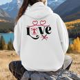 Baseball Softball Baseball Mom LOVE Baseball Women Hoodie Back Print Baseball Softball Baseball Mom LOVE Baseball Women Hoodie Back Print