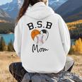Basketball Soccer Baseball Mom For Women Women Hoodie Back Print