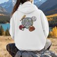 My Boy Might Not Always Swing Baseball Mom Premium Women Hoodie Back Print My Boy Might Not Always Swing Baseball Mom Premium Women Hoodie Back Print