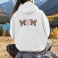 Catcher Mom Baseball Mom Leopard Game Day Women Hoodie Back Print Catcher Mom Baseball Mom Leopard Game Day Women Hoodie Back Print