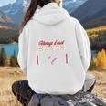 Crazy Proud Always Loud Baseball Mom Mother's Day Premium Women Hoodie Back Print Crazy Proud Always Loud Baseball Mom Mother's Day Premium Women Hoodie Back Print