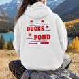 Cute Ducks On The Pond Cute Baseball Mom T-Shirt Women Hoodie Back Print Cute Ducks On The Pond Cute Baseball Mom T-Shirt Women Hoodie Back Print