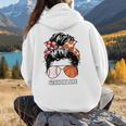 Grandma Life Basketball And Baseball Mom Funny Women Hoodie Back Print Grandma Life Basketball And Baseball Mom Funny Women Hoodie Back Print
