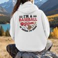 I'm A Baseball Mom Of Course I'm Broke Sport Lover Women Hoodie Back Print I'm A Baseball Mom Of Course I'm Broke Sport Lover Women Hoodie Back Print