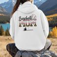 Leopard Baseball Mom Mama Mommy Sport Women Hoodie Back Print Leopard Baseball Mom Mama Mommy Sport Women Hoodie Back Print