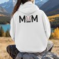 Loud & Proud Baseball Mom Softball Mother Women Mommy Women Hoodie Back Print