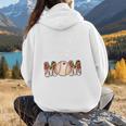 Loud And Proud Baseball Mom Messy Bun 2024 Premium Women Hoodie Back Print Loud And Proud Baseball Mom Messy Bun 2024 Premium Women Hoodie Back Print