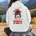 Loud And Proud Baseball Mom Messy Bun Leopard Mother Day Women Hoodie Back Print Loud And Proud Baseball Mom Messy Bun Leopard Mother Day Women Hoodie Back Print