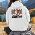 Mom Of Ballers Basketball Baseball Mom Of Ballers Women Hoodie Back Print Mom Of Ballers Basketball Baseball Mom Of Ballers Women Hoodie Back Print