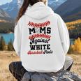 Moms Against Baseball Pants Baseball Mom Joke Women Hoodie Back Print Moms Against Baseball Pants Baseball Mom Joke Women Hoodie Back Print
