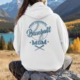 Professional Baseball Mom Team Sports Raglan Baseball Tee Women Hoodie Back Print