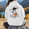 Proud Baseball MOM Sports & Softball Nostalgia Women Hoodie Back Print Proud Baseball MOM Sports & Softball Nostalgia Women Hoodie Back Print