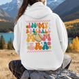 Retro Groovy In My Baseball Mom Era Happy Women Premium Women Hoodie Back Print Retro Groovy In My Baseball Mom Era Happy Women Premium Women Hoodie Back Print