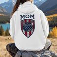 USA Mum Mother's Day Baseball Mom Women Hoodie Back Print USA Mum Mother's Day Baseball Mom Women Hoodie Back Print