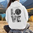 Women's Baseball Softball Baseball Mom LOVE Baseball Women Hoodie Back Print Women's Baseball Softball Baseball Mom LOVE Baseball Women Hoodie Back Print