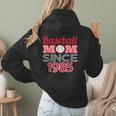 Baseball Mom Since 1985 Women Hoodie Back Print Baseball Mom Since 1985 Women Hoodie Back Print