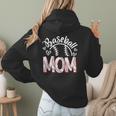 Baseball Mom Cute Baseball Mama Proud Senior Baseball Player Women Hoodie Back Print Baseball Mom Cute Baseball Mama Proud Senior Baseball Player Women Hoodie Back Print