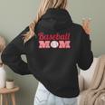 Baseball Mom Cute Mother Fans Baseball Graphic Women Hoodie Back Print Baseball Mom Cute Mother Fans Baseball Graphic Women Hoodie Back Print