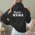 Baseball Mom Design Women Hoodie Back Print Baseball Mom Design Women Hoodie Back Print