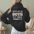 Baseball Mom And Grandma Those Are My Boys Baseball Game Women Hoodie Back Print Baseball Mom And Grandma Those Are My Boys Baseball Game Women Hoodie Back Print