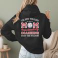 Baseball Mom I'm Not Yelling Support Cheerleading Women Hoodie Back Print Baseball Mom I'm Not Yelling Support Cheerleading Women Hoodie Back Print