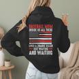 Baseball Mom Inside Us All There Lives a Zombie Sport Women Hoodie Back Print Baseball Mom Inside Us All There Lives a Zombie Sport Women Hoodie Back Print