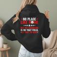Baseball Mom Baseball Lover Mother's Day Sport Mommy Mama Women Hoodie Back Print