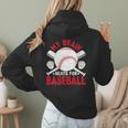 Baseball Mom Meme Quote Women Hoodie Back Print Baseball Mom Meme Quote Women Hoodie Back Print