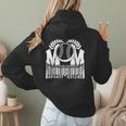 Baseball Mom Scan For Payment Sporty Humor Women Hoodie Back Print