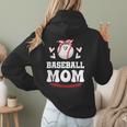 Baseball Mom Shirt Mama Women Baseball Shirt For Women Hoodie Back Print