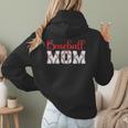 Baseball Mom Sporty Humor Women Hoodie Back Print Baseball Mom Sporty Humor Women Hoodie Back Print
