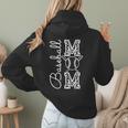 Baseball Mom Tee Leopard Mother's Day Grandma Women Hoodie Back Print Baseball Mom Tee Leopard Mother's Day Grandma Women Hoodie Back Print