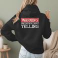 Baseball Mom Warning Uncontrollable Yelling Funny Sign Women Hoodie Back Print Baseball Mom Warning Uncontrollable Yelling Funny Sign Women Hoodie Back Print
