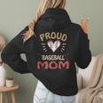 Baseball Moms Mother Kids Girls Boys School Game Women Hoodie Back Print Baseball Moms Mother Kids Girls Boys School Game Women Hoodie Back Print