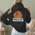 Baseball Mother Lover Baseballer Player Match Baseball Mom Women Hoodie Back Print Baseball Mother Lover Baseballer Player Match Baseball Mom Women Hoodie Back Print