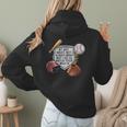 My Boy Might Not Always Swing Baseball Mom Women Hoodie Back Print My Boy Might Not Always Swing Baseball Mom Women Hoodie Back Print