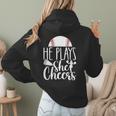 Cheer Baseball Mom Baseball And Cheer Mother Women Hoodie Back Print Cheer Baseball Mom Baseball And Cheer Mother Women Hoodie Back Print