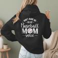 Don't Make Me Use My Baseball Mom Voice Women Hoodie Back Print Don't Make Me Use My Baseball Mom Voice Women Hoodie Back Print