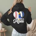 Proud Ball Mom Volleyball Baseball Mom Heart Women Hoodie Back Print Proud Ball Mom Volleyball Baseball Mom Heart Women Hoodie Back Print