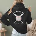 PROUD BASEBALL MOM Women Hoodie Back Print PROUD BASEBALL MOM Women Hoodie Back Print