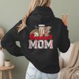 Retro Coffee Baseball Mama Mother's Day Baseball Mom Women Hoodie Back Print Retro Coffee Baseball Mama Mother's Day Baseball Mom Women Hoodie Back Print