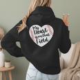 Retro My Heart Is On That Field Baseball Mom Mother's Day Women Hoodie Back Print Retro My Heart Is On That Field Baseball Mom Mother's Day Women Hoodie Back Print