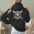 I Teach My Kids To Hit & Steal Baseball Mom Women Hoodie Back Print I Teach My Kids To Hit & Steal Baseball Mom Women Hoodie Back Print