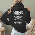 Women's Baseball Mom Moms Against Baseball Pants Proud Women Hoodie Back Print Women's Baseball Mom Moms Against Baseball Pants Proud Women Hoodie Back Print