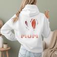 Ball Mom Football Baseball Mom Premium Women Hoodie Back Print Ball Mom Football Baseball Mom Premium Women Hoodie Back Print