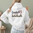 Baseball Lola Women BallPark Lola Baseball Mom Mother's Day Women Hoodie Back Print Baseball Lola Women BallPark Lola Baseball Mom Mother's Day Women Hoodie Back Print